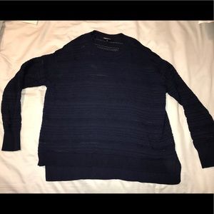 TopShop Navy Blue Pullover